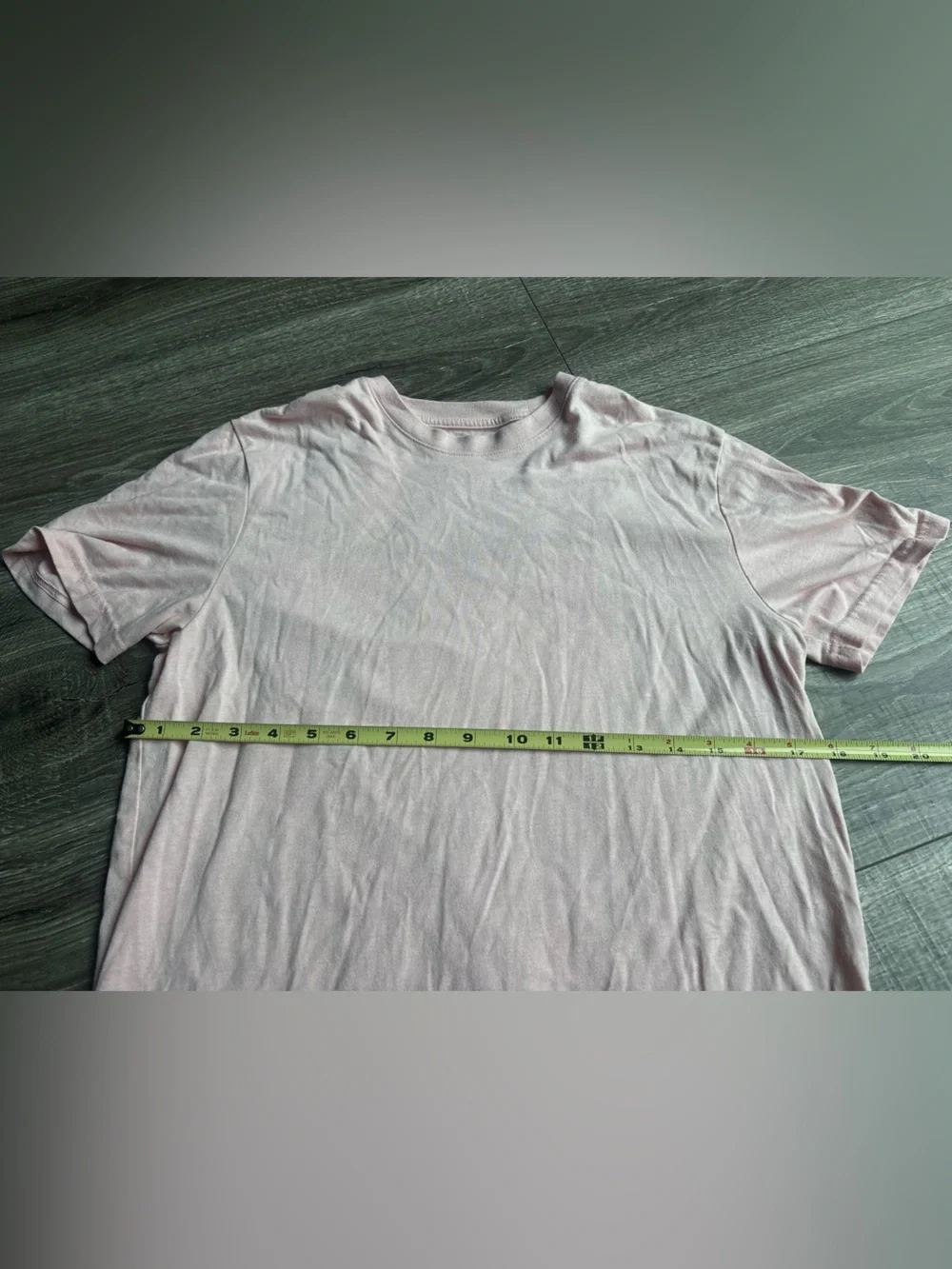 Banana Republic premium wash Pale Pink Crew Neck Short Sleeve Tee